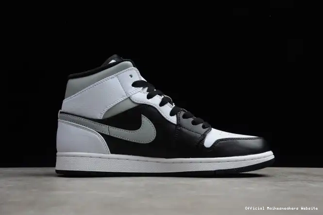 Official Maikesneakers AIR Jordan Mid 554724-073 Shadow White 1 0515